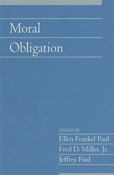 Paperback Moral Obligation: Volume 27, Part 2 Book