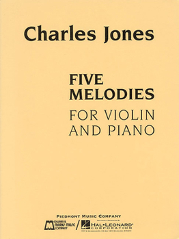 Paperback Five Melodies for Violin and Piano Book