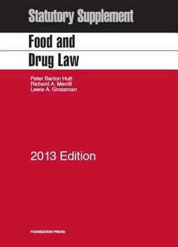 Paperback Food and Drug Law Statutory Supplement Book