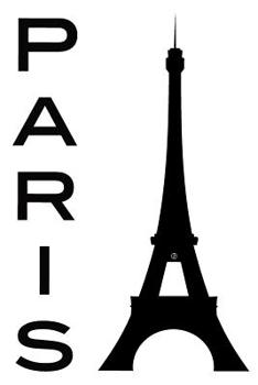 Eiffel Tower Paris Journal: Parisien style notebook for your vacation or trip. Record your days away and use to list your holiday essentials such as passport and ticket holder, adapter, guidebook, cit