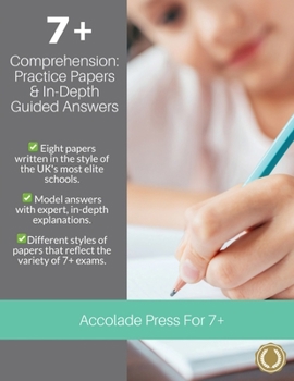 Paperback 7+ Comprehension: Practice Papers and In-Depth Guided Answers Book