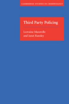 Third Party Policing - Book  of the Cambridge Studies in Criminology