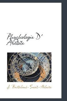 Paperback Phychologie D' Aristote Book