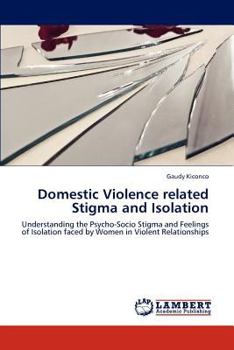 Paperback Domestic Violence related Stigma and Isolation Book