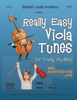 Paperback Really Easy Viola Tunes: for Young Students Book