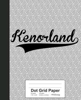 Paperback Dot Grid Paper: KENORLAND Notebook Book