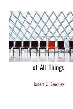 Paperback Of All Things Book