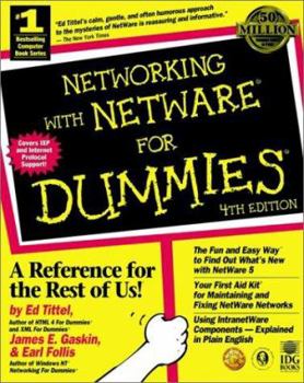 Paperback Networking with NetWare for Dummies Book