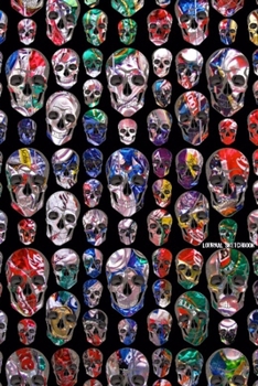 Journal Sketchbook: Logo Tattoo Skull Colorful 6 X 9 150 Pages