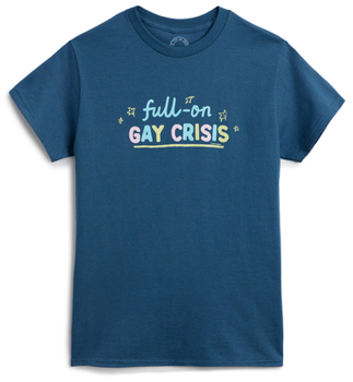 Heartstopper: Full-On Gay Crisis Unisex T-Shirt XXX-Large