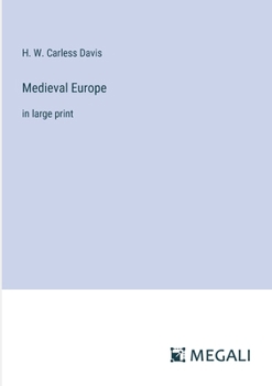 Paperback Medieval Europe: in large print Book