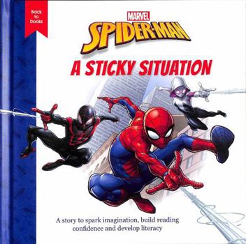 Hardcover Disney Back to Books: Spider-Man - A Sticky Situation Book