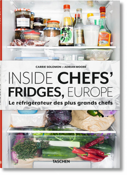 Hardcover Inside Chefs' Fridges, Europe [French] Book
