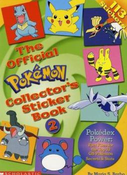 Paperback The Official Pokemon Collector's Sticker Book