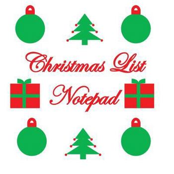 Paperback Christmas List Notepad Book