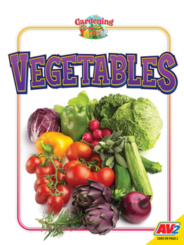 Library Binding Vegetables Book