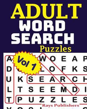 Paperback ADULT WORD SEARCH Puzzles Vol 1 Book