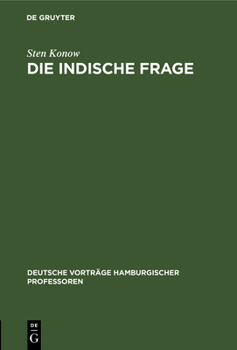 Hardcover Die Indische Frage: 13. Nov 14 [German] Book