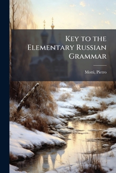 Paperback Key to the Elementary Russian Grammar Book