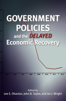 Hardcover Government Policies and the Delayed Economic Recovery: Volume 627 Book