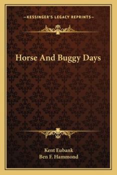 Paperback Horse And Buggy Days Book