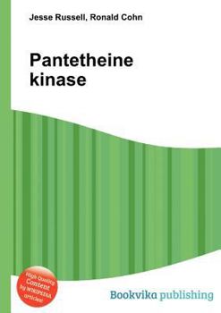 Paperback Pantetheine Kinase Book