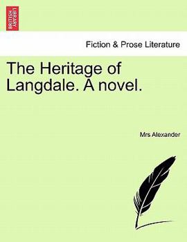 Paperback The Heritage of Langdale. a Novel. Book