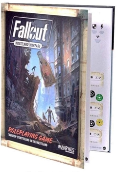 Hardcover Fallout Wasteland Warfare Roleplaying Game Licensed, Full Color, Hardback Book