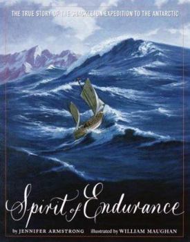 Hardcover Spirit of Endurance: The True Story of the Shackleton Expedition to the Antarctic Book
