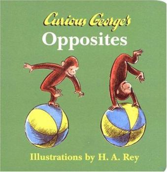 Hardcover Curious George's Opposites Book