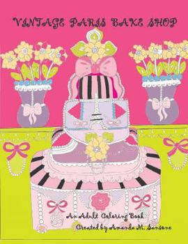 Paperback Vintage Paris Bake Shop Book