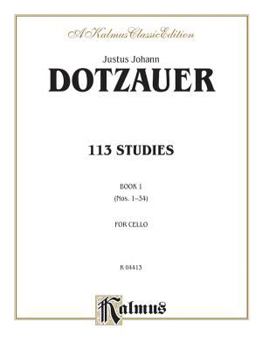 Paperback 113 Studies, Vol 1 (Kalmus Edition, Vol 1) Book