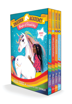Paperback Unicorn Academy: Magic of Friendship Boxed Set (Books 5-8) Book
