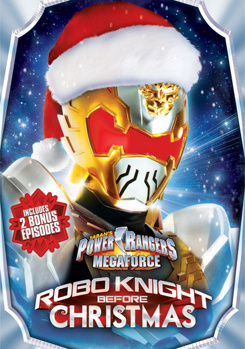 DVD Power Rangers: Megaforce Robo Knight Before Christmas Book