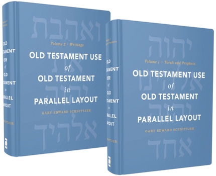 Hardcover Old Testament Use of Old Testament in Parallel Layout Set Book