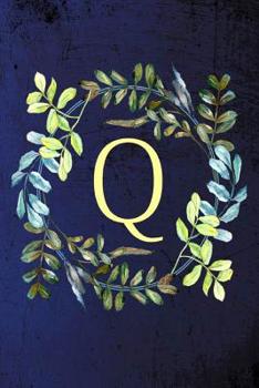 Paperback Q: Monogram Letter Q Notebook Book