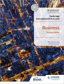 Paperback Cambridge International as & a Level Business Second Edition Boost eBook Book