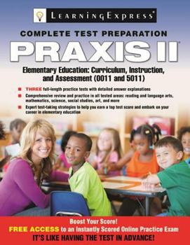 Paperback Praxis II: Power Practice: Elementary Education: Curriculum, Instruction, and Assessment (0011/5011) Book