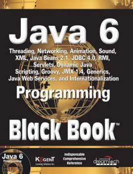 Paperback WILEY Java 6 Programming Black Book, 2007 Ed Book