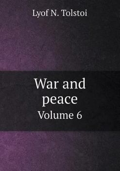 Paperback War and Peace Volume 6 Book