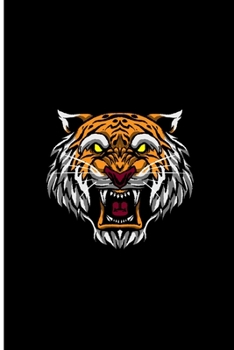 Wild: Wild Tiger  Perfect Gift Dot Grid Notebook/Journal (6"x9")