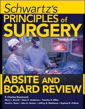 Paperback Schwartz's Principles of Surgery ABSITE and Board Review Book