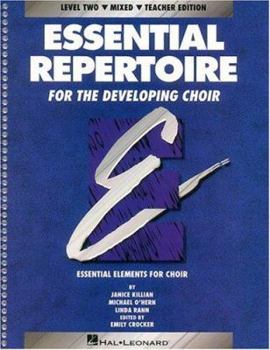 Spiral-bound Essential Repertoire Developing Mixed Choir Book