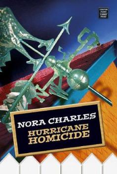 Hardcover Hurricane Homicide [Large Print] Book