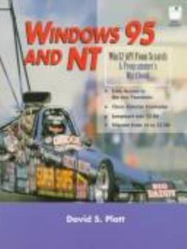 Paperback Windows 95 and NT: Win 32 API from Scratch: A Programmer's Workbook Book