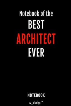 Notebook for Architects / Architect: awesome handy Note Book [120 blank lined ruled pages]