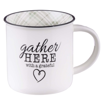Misc. Mug Ceramic Gather Here Book