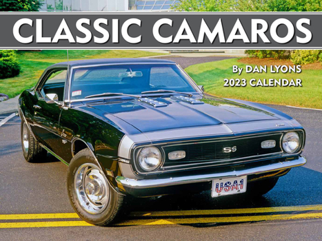 Calendar Cal 2023- Classic Camaros Book