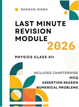 Hardcover Last Minute Revision Module Book