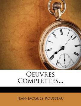 Paperback Oeuvres Complettes... [French] Book